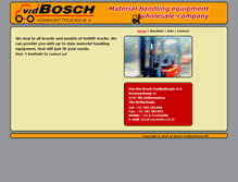 Tablet Screenshot of forklifttrucks.com